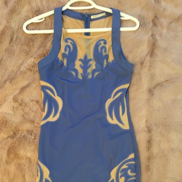 Bodycon robins egg blue dress - S - Picture 2 of 9